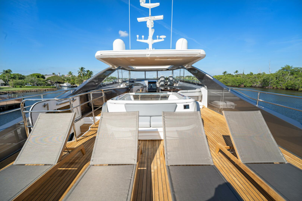 Princess-Y95 2025-Just Perfect Jupiter-Florida-United States-Princess Y95 JUST  PERFECT -Fly Bridge Loungers-5842022
