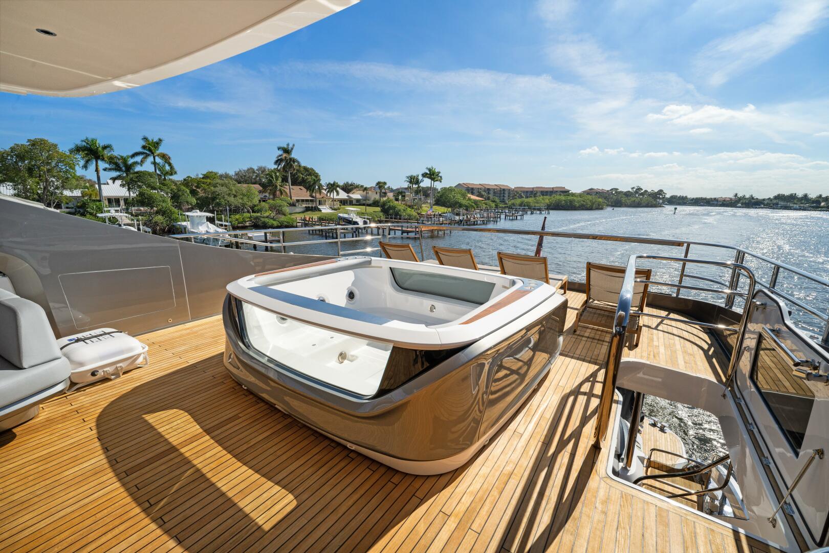 Princess-Y95 2025-Just Perfect Jupiter-Florida-United States-Princess Y95 JUST  PERFECT -Fly Bridge Hot Tub-5842020 | Thumbnail