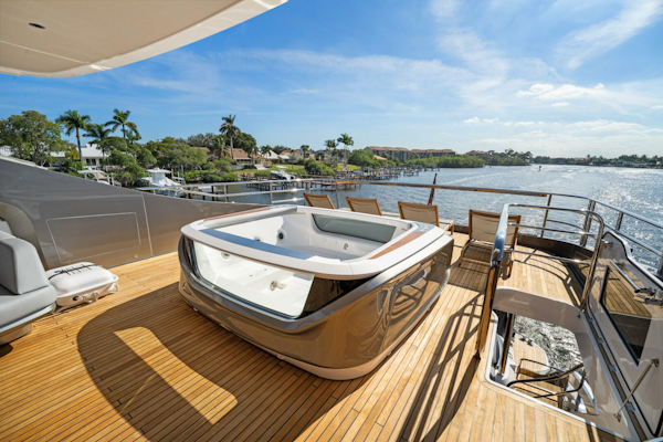 Princess-Y95 2025-Just Perfect Jupiter-Florida-United States-Princess Y95 JUST  PERFECT -Fly Bridge Hot Tub-5842020