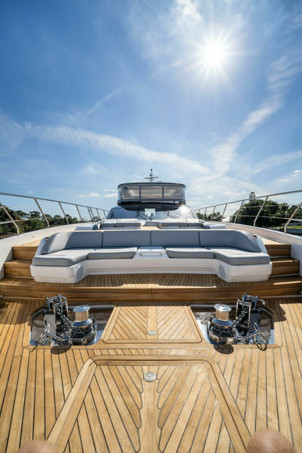 Princess-Y95 2025-Just Perfect Jupiter-Florida-United States-Princess Y95 JUST  PERFECT  Exterior Bow Seating -5842106