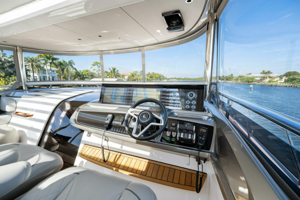 Princess-Y95 2025-Just Perfect Jupiter-Florida-United States-Princess Y95 JUST  PERFECT -Fly Bridge Helm-5841997