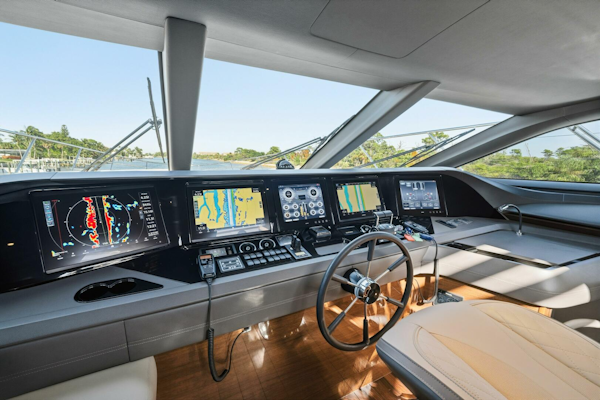 Princess-Y95 2025-Just Perfect Jupiter-Florida-United States-Princess Y95 JUST  PERFECT -Main Deck Helm-5842025