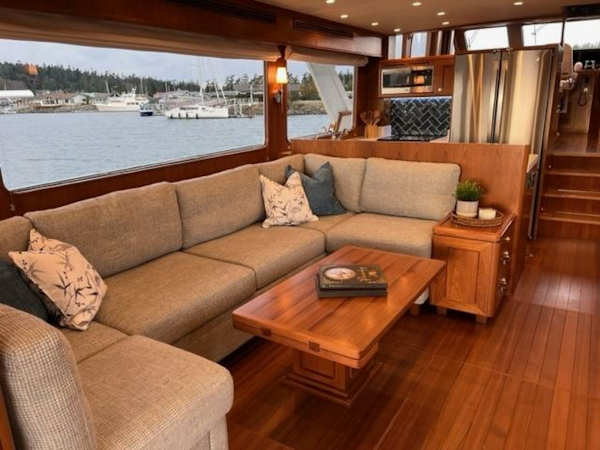 Offshore Yachts-ELV 2023-Vingilot Anacortes-Washington-United States-Salon Settee-5678114