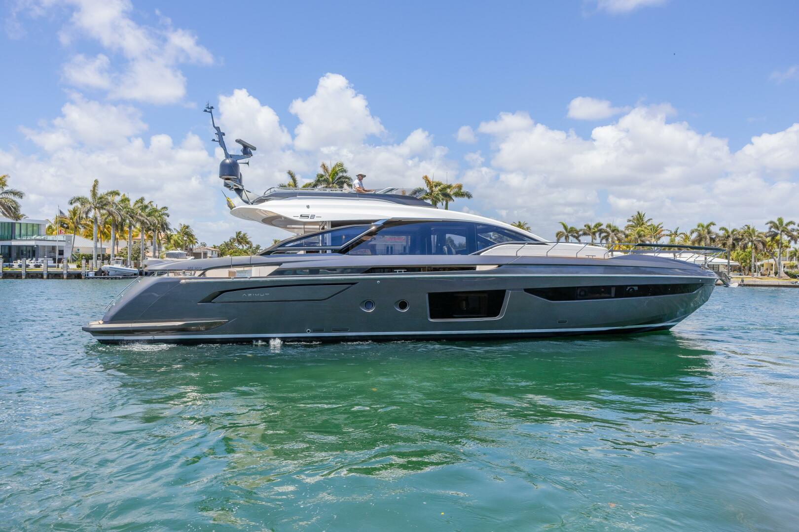 SELLS F3 CLIMATE セルスF3 クライメート プロモデル 8.5号 Used Azimut 80' S8 For Sale In Florida | NO TIME TO DIE | United