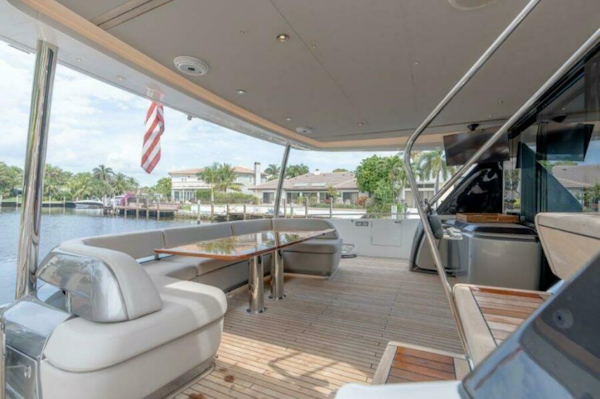Princess-85 Motor Yacht 2019-Kaos Palm Beach-Florida-United States-Princess 85 Kaos Aft Deck-5712093