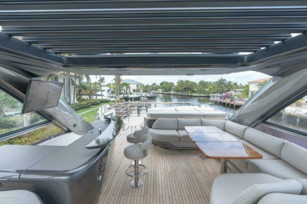 Princess-85 Motor Yacht 2019-Kaos Palm Beach-Florida-United States-Princess 85 Kaos Aft Deck-5712096