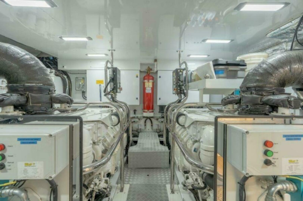 Princess-85 Motor Yacht 2019-Kaos Palm Beach-Florida-United States-Princess 85 Kaos Engine Room-5712105