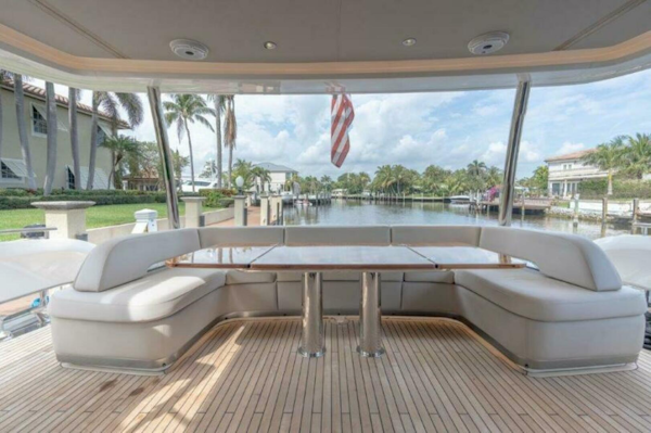 Princess-85 Motor Yacht 2019-Kaos Palm Beach-Florida-United States-Princess 85 Kaos Aft Deck-5712092
