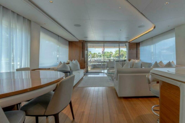 Princess-85 Motor Yacht 2019-Kaos Palm Beach-Florida-United States-Princess 85 Kaos Dinette-5712068