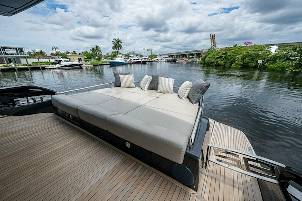 Pershing-Pershing 92 2014-COAL BLOODED  Fort Lauderdale-Florida-United States-Aft Deck Seating -5754846