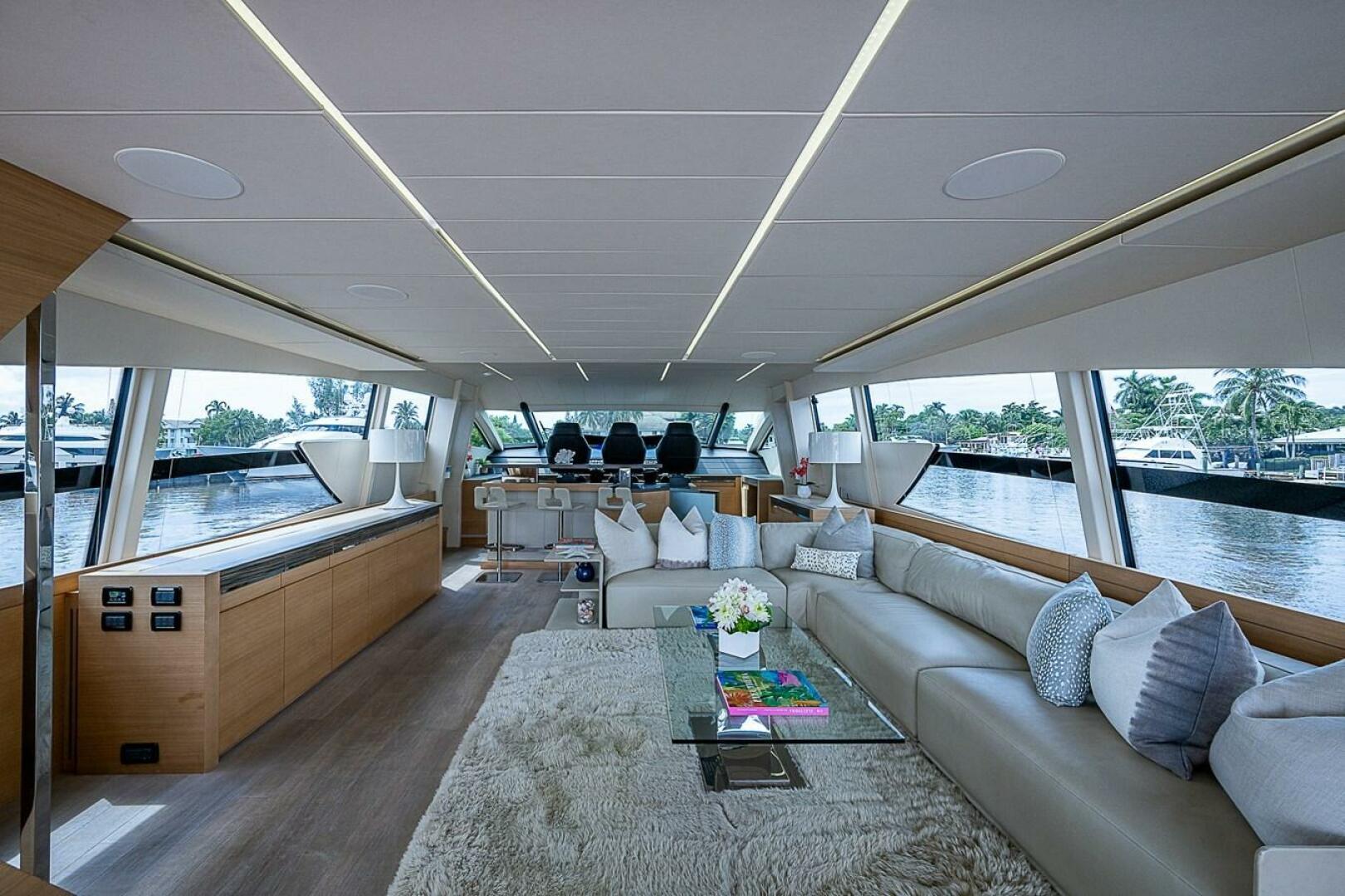 Pershing-Pershing 92 2014-COAL BLOODED  Fort Lauderdale-Florida-United States-Main Salon -5754850 | Thumbnail