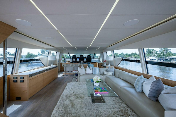 Pershing-Pershing 92 2014-COAL BLOODED  Fort Lauderdale-Florida-United States-Main Salon -5754850