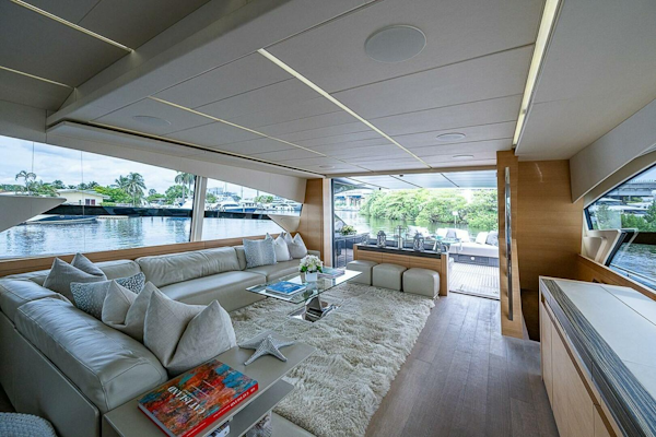 Pershing-Pershing 92 2014-COAL BLOODED  Fort Lauderdale-Florida-United States-Main Salon Aft -5754849