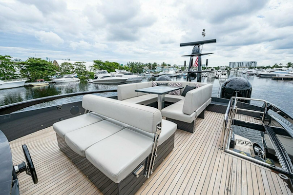 Pershing-Pershing 92 2014-COAL BLOODED  Fort Lauderdale-Florida-United States-Flybridge-5754910