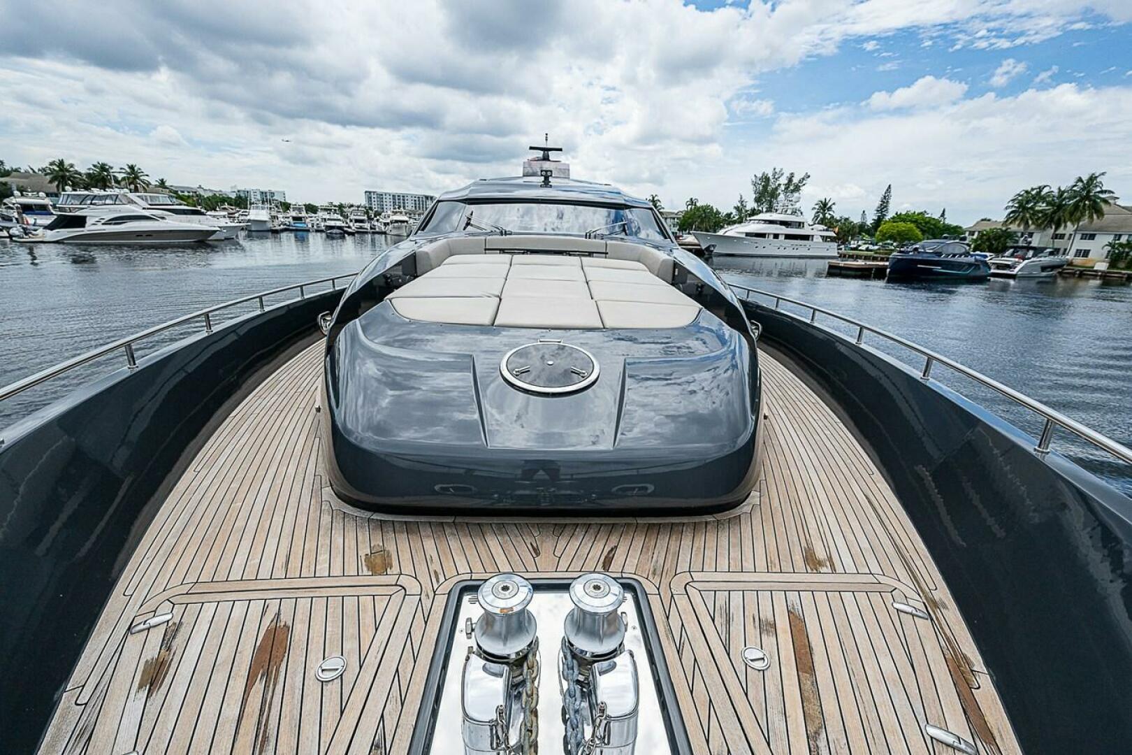 Pershing-Pershing 92 2014-COAL BLOODED  Fort Lauderdale-Florida-United States-Bow Seating -5754885 | Thumbnail