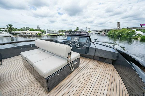 Pershing-Pershing 92 2014-COAL BLOODED  Fort Lauderdale-Florida-United States-Flybridge Helm-5754904
