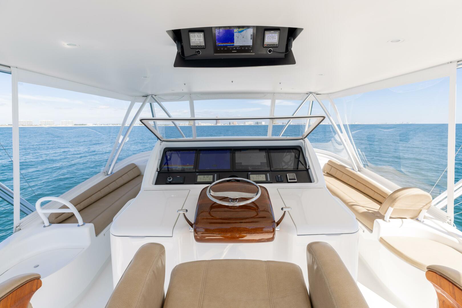 Viking-76 Convertible 2013-Reel Fire Orange Beach-Alabama-United States-2013 Viking 76 Convertible REEL FIRE Helm-5763728 | Thumbnail