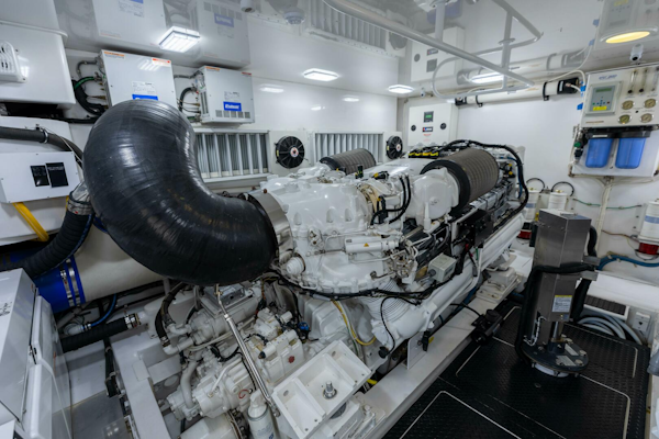 Viking-76 Convertible 2013-Reel Fire Orange Beach-Alabama-United States-2013 Viking 76 Convertible REEL FIRE Engine Room-5763671