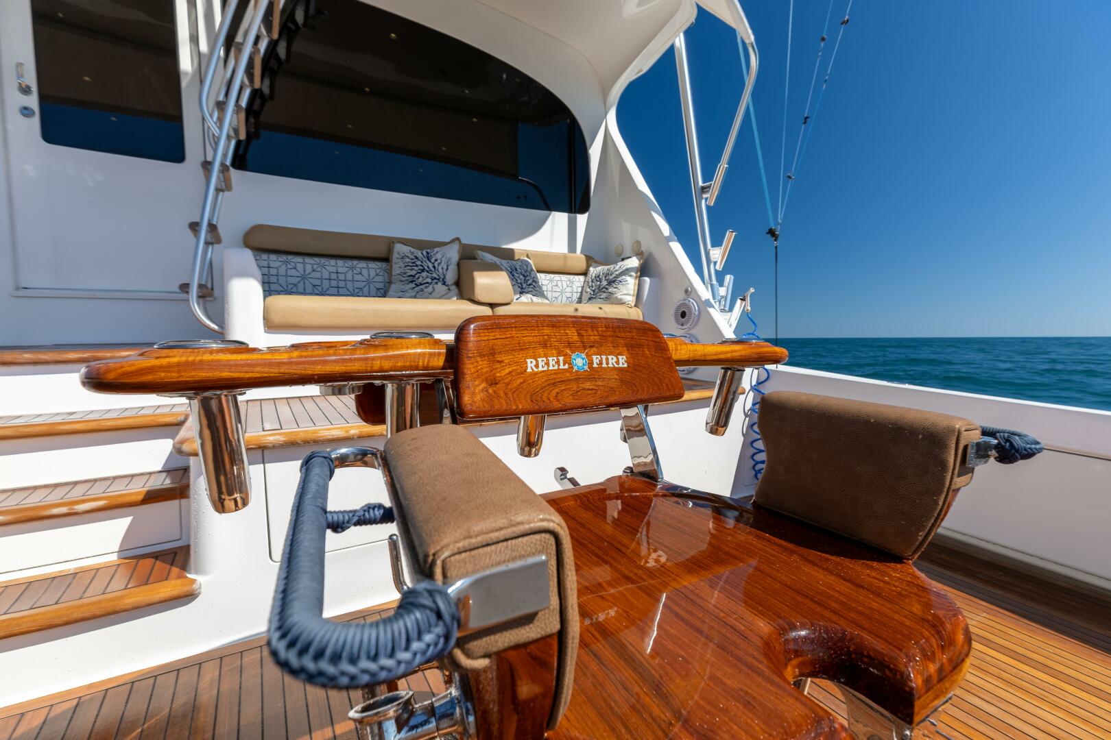 Viking-76 Convertible 2013-Reel Fire Orange Beach-Alabama-United States-2013 Viking 76 Convertible REEL FIRE Cockpit-5763718 | Thumbnail