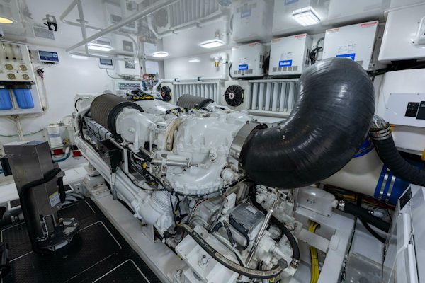 Viking-76 Convertible 2013-Reel Fire Orange Beach-Alabama-United States-2013 Viking 76 Convertible REEL FIRE Engine Room-5763670