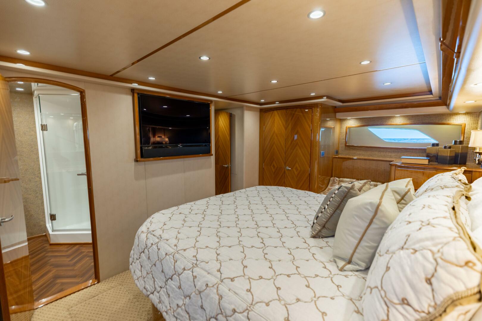 Viking-76 Convertible 2013-Reel Fire Orange Beach-Alabama-United States-2013 Viking 76 Convertible REEL FIRE Master Stateroom-5763707 | Thumbnail