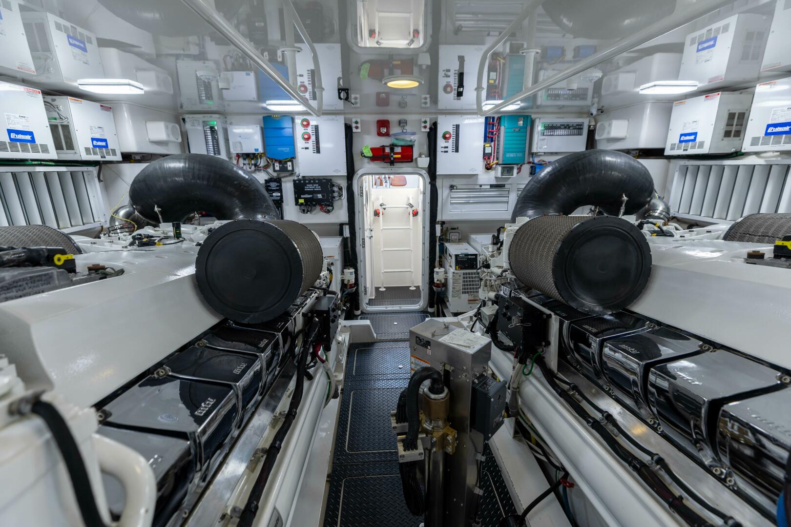 Viking-76 Convertible 2013-Reel Fire Orange Beach-Alabama-United States-2013 Viking 76 Convertible REEL FIRE Engine Room-5763668 | Thumbnail