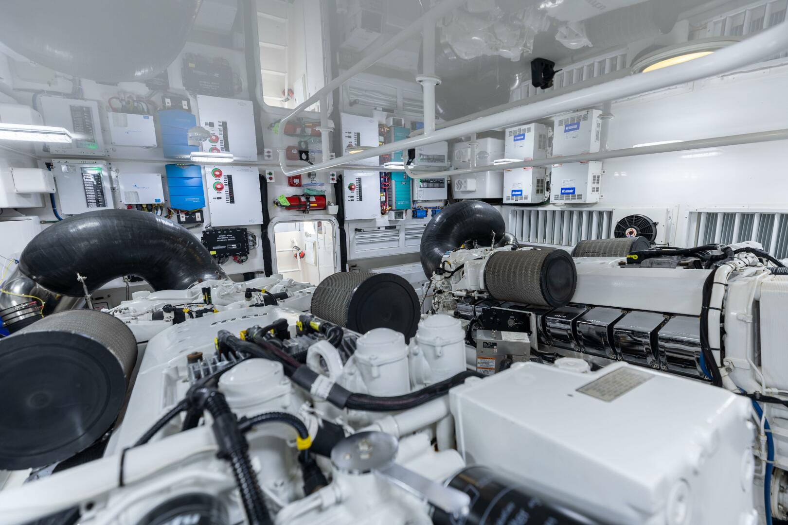 Viking-76 Convertible 2013-Reel Fire Orange Beach-Alabama-United States-2013 Viking 76 Convertible REEL FIRE Engine Room-5763669 | Thumbnail