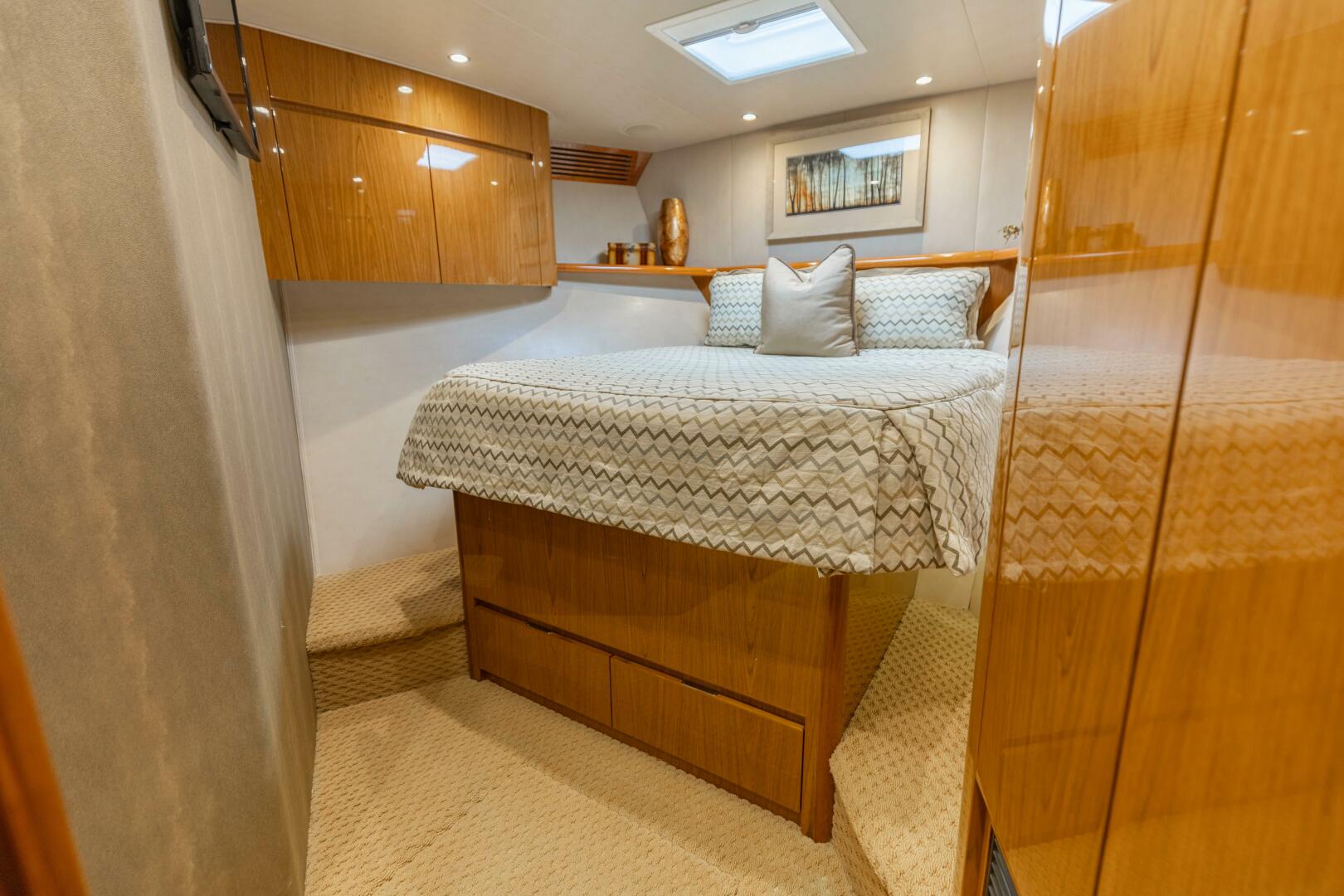 Viking-76 Convertible 2013-Reel Fire Orange Beach-Alabama-United States-2013 Viking 76 Convertible REEL FIRE Forward VIP Stateroom-5763694 | Thumbnail