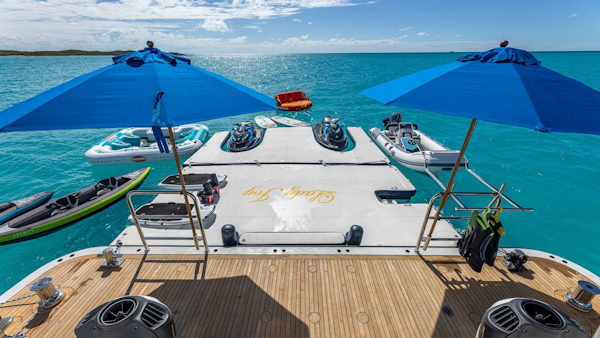 Christensen 2007-LADY JOY Nassau-Bahamas-Swim Platform and Toys-5767642