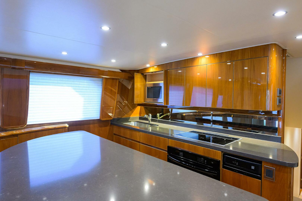 Viking-76 Enclosed Bridge 2014-OSH-IT Fort Lauderdale-Florida-United States-Galley-5770880