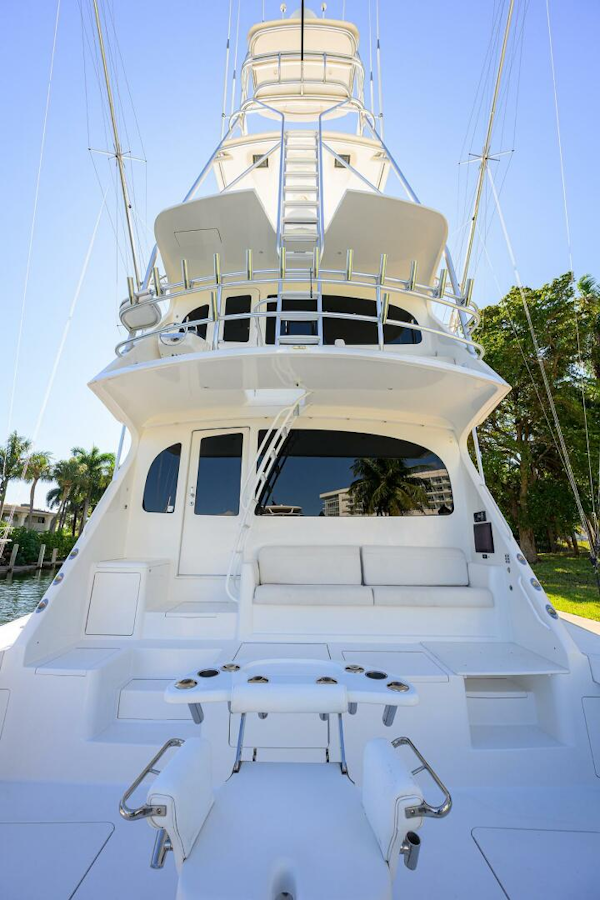 Viking-76 Enclosed Bridge 2014-OSH-IT Fort Lauderdale-Florida-United States-Cockpit & Flybridge -5770928