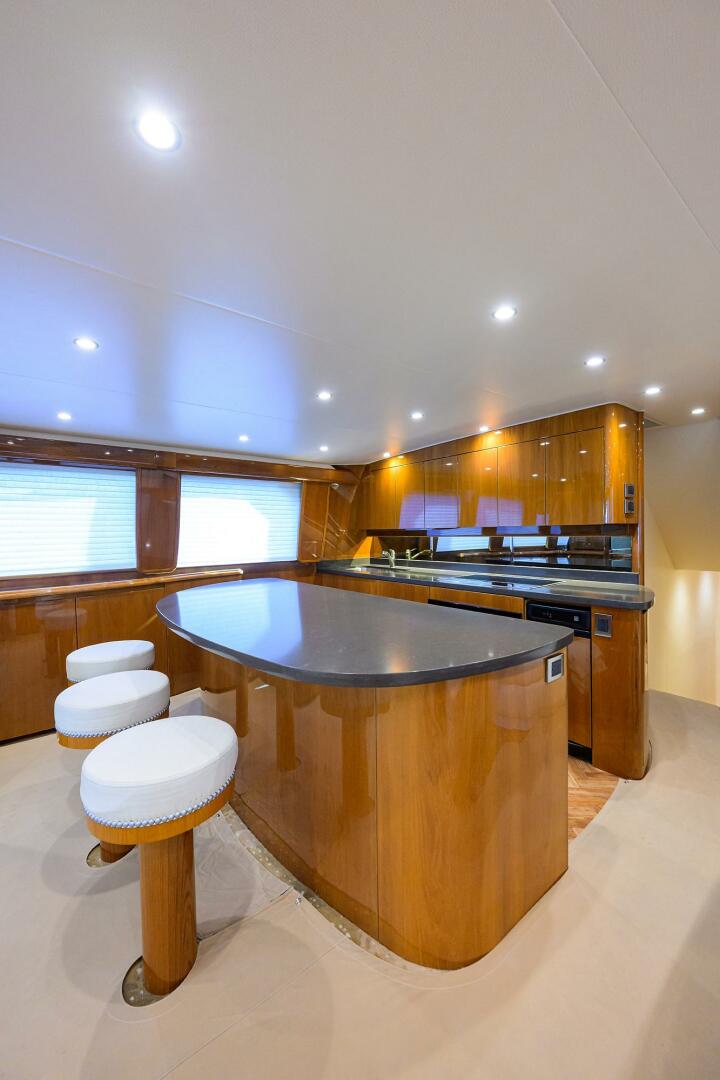 Viking-76 Enclosed Bridge 2014-OSH-IT Fort Lauderdale-Florida-United States-Galley-5770879 | Thumbnail