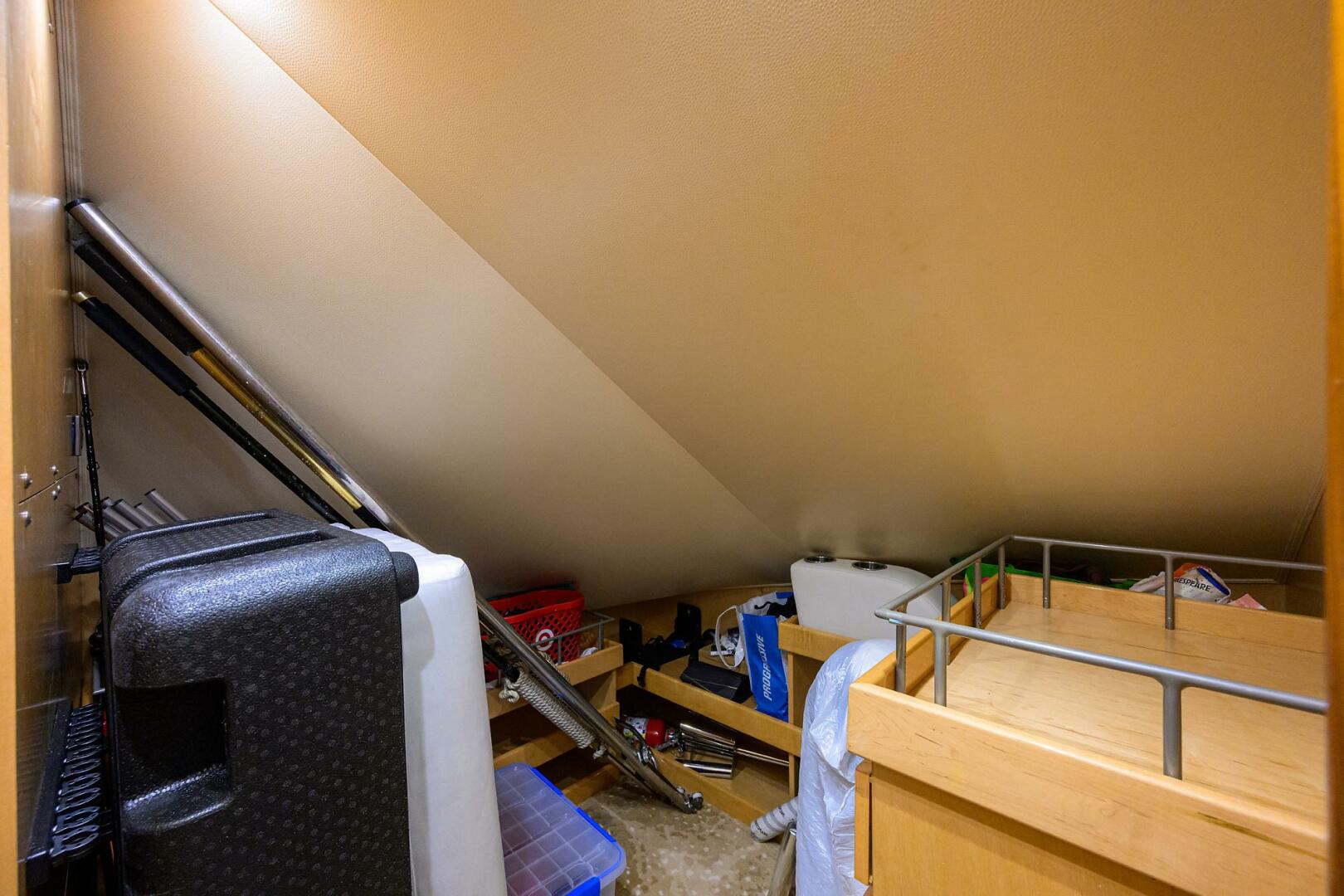 Viking-76 Enclosed Bridge 2014-OSH-IT Fort Lauderdale-Florida-United States-Pantry Storage-5770883 | Thumbnail