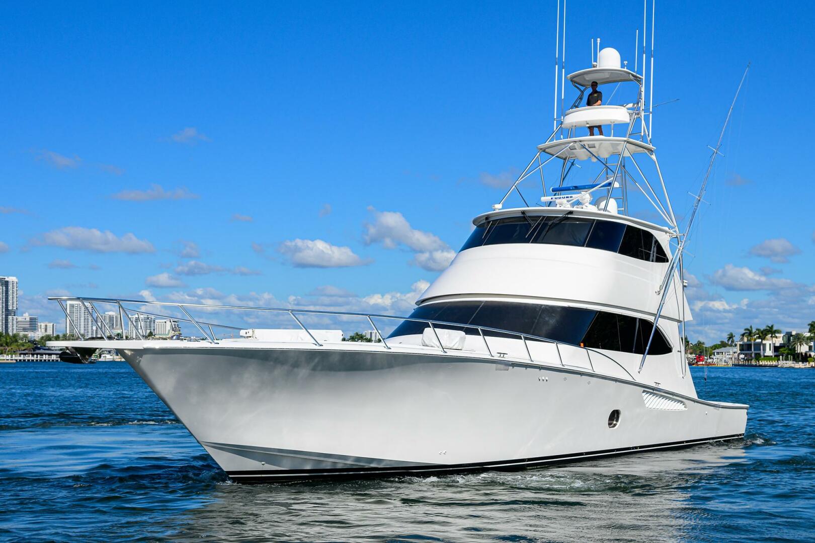 Viking-76 Enclosed Bridge 2014-OSH-IT Fort Lauderdale-Florida-United States-Port Profile-5771089 | Thumbnail