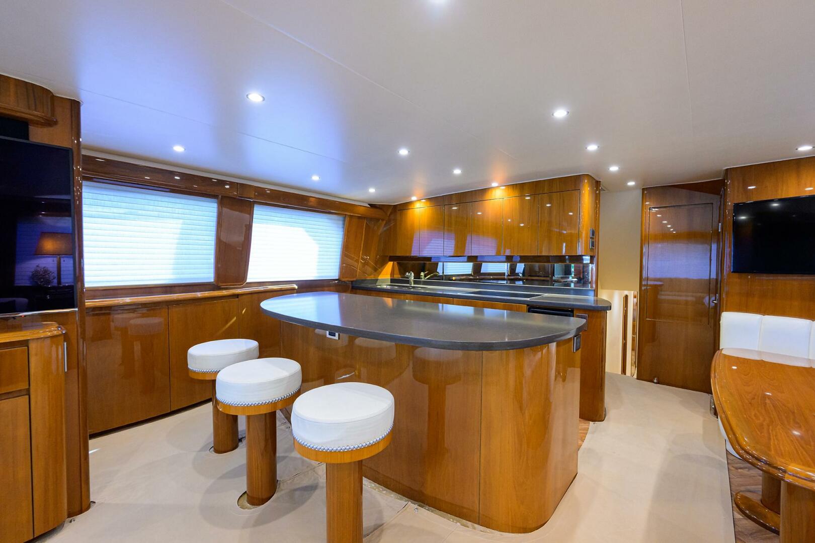 Viking-76 Enclosed Bridge 2014-OSH-IT Fort Lauderdale-Florida-United States-Galley-5770878 | Thumbnail