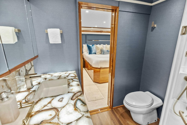 Viking-82 Convertible 2026-Team Harvey  Palm Beach-Florida-United States-2026 Viking 82 Convertible TEAM HARVEY I Master Stateroom Head-5771101