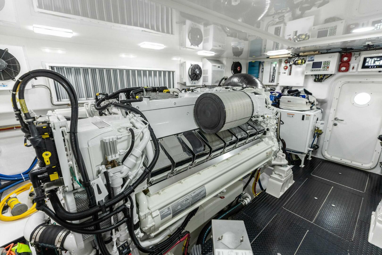 Viking-82 Convertible 2026-Team Harvey  Palm Beach-Florida-United States-2026 Viking 82 Convertible TEAM HARVEY I Engine Room-5771033 | Thumbnail