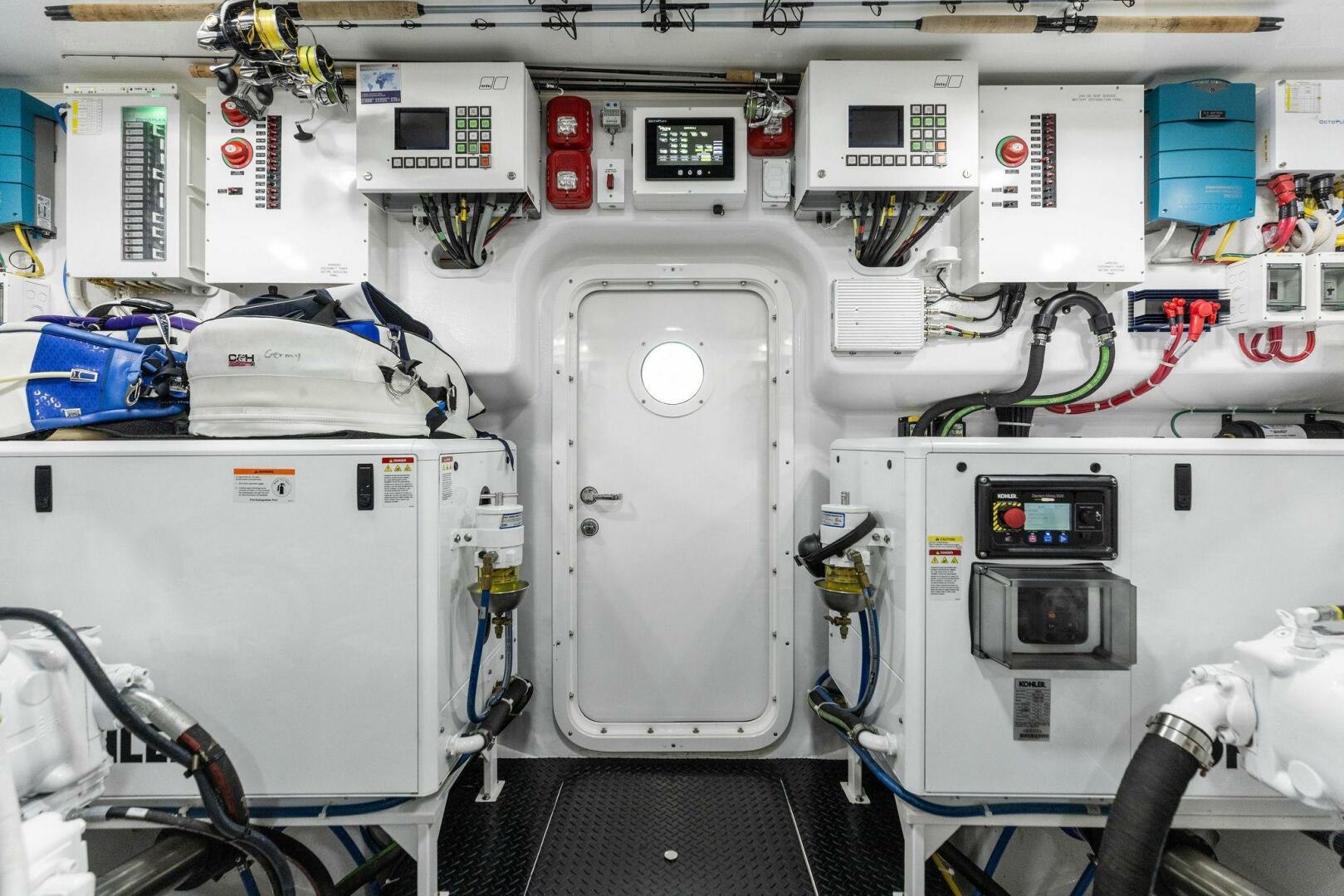 Viking-82 Convertible 2026-Team Harvey  Palm Beach-Florida-United States-2026 Viking 82 Convertible TEAM HARVEY I Engine Room-5771028 | Thumbnail