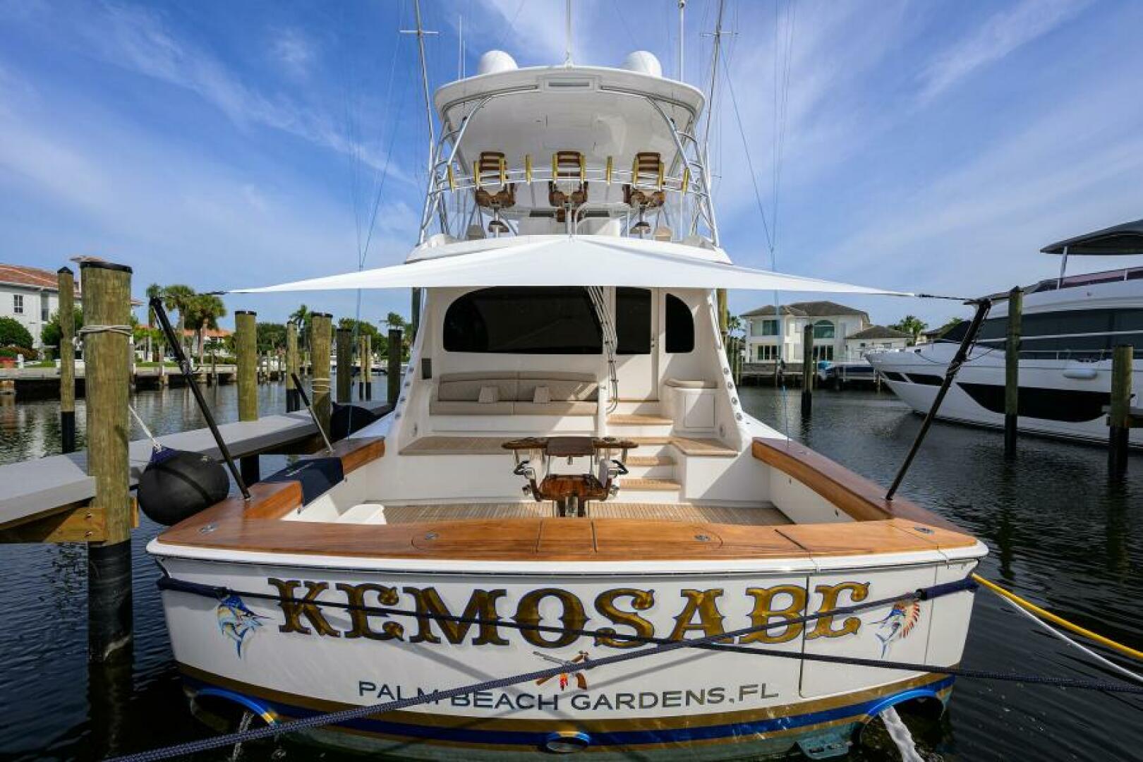 Viking-80 Convertible 2024-KEMOSABE Palm Beach Gardens-Florida-United States-Viking 80  KEMOSABE  Transom-5771965 | Thumbnail