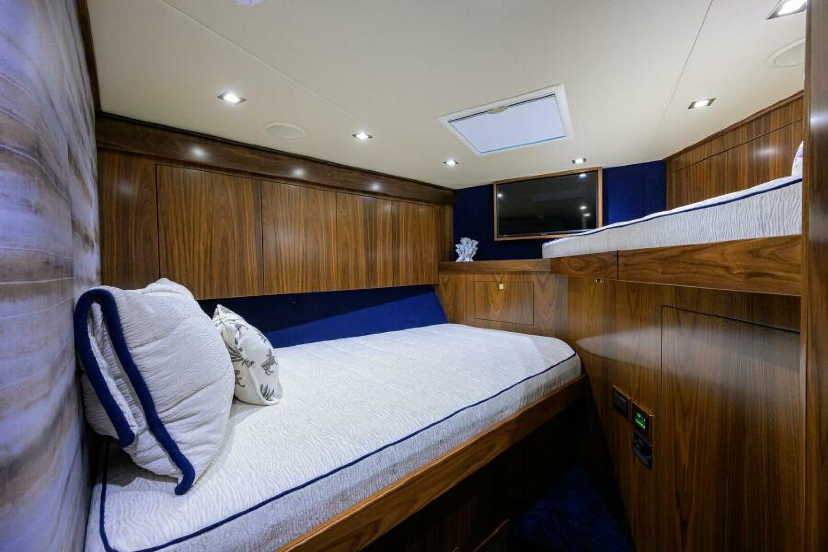 Viking-80 Convertible 2024-KEMOSABE Palm Beach Gardens-Florida-United States-Viking 80  KEMOSABE  Forward Stateroom-5771939 | Thumbnail