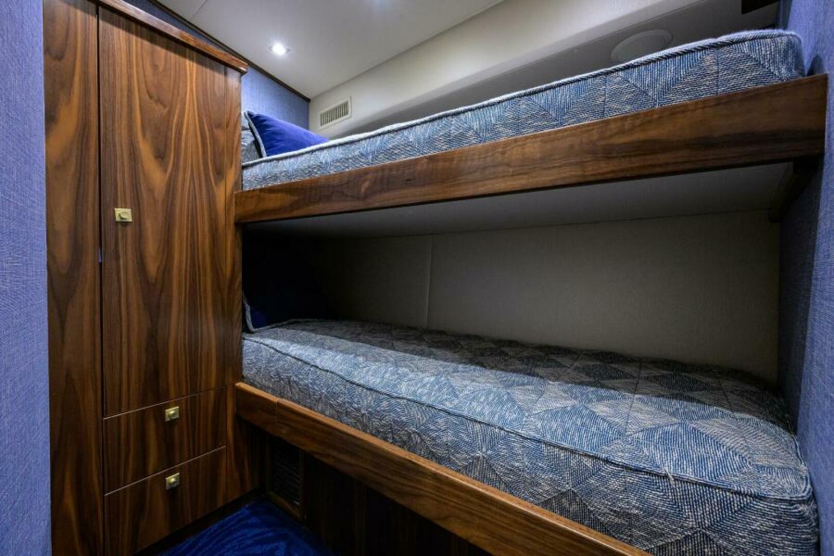 Viking-80 Convertible 2024-KEMOSABE Palm Beach Gardens-Florida-United States-Viking 80  KEMOSABE  Forward Starboard Stateroom-5771943 | Thumbnail