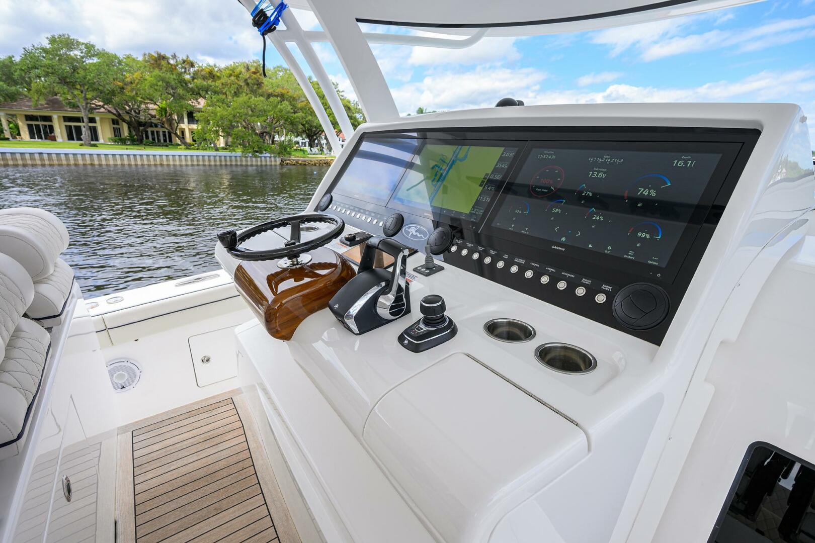Valhalla Boatworks-V-55 2024-LITTLE KEMOSABE Palm Beach Gardens-Florida-United States-Valhalla 55  LITTLE KEMOSABE  Helm Station Electronics -5772234 | Thumbnail
