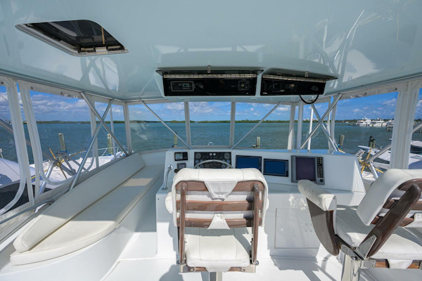 Post-50 Convertible 1998-SEANYLE Ft Pierce-Florida-United States-Post 50 SEANYLE  Flybridge Helm-5792278