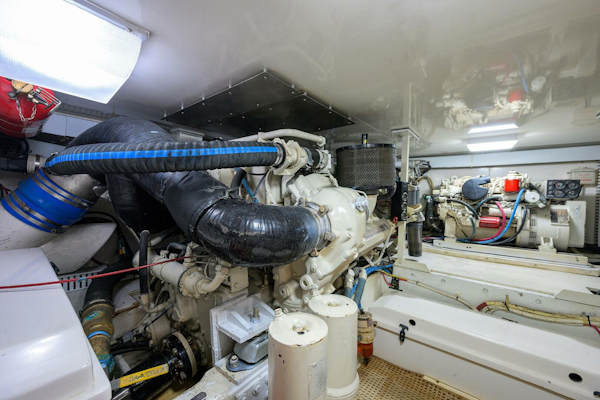 Post-50 Convertible 1998-SEANYLE Ft Pierce-Florida-United States-Post 50 SEANYLE  Engine Room-5792333