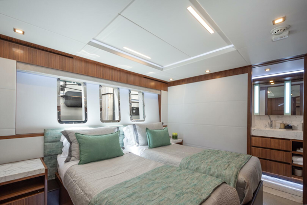 Hargrave-Raised Pilothouse 2024-SASSY fort lauderdale-Florida-United States-Guest Cabin-5806871