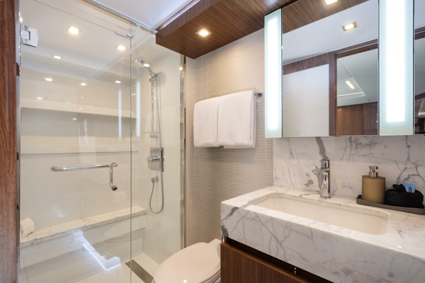 Hargrave-Raised Pilothouse 2024-SASSY fort lauderdale-Florida-United States-Guest Bath-5806872