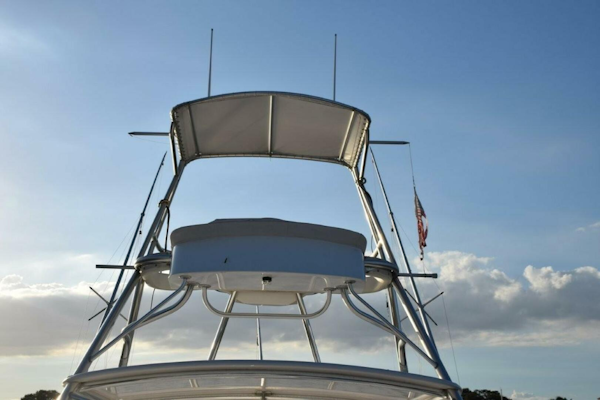Custom Carolina-Dixon Boatworks Express 2008-OSPREY Stuart-Florida-United States-View Of Tower Station From The Bow-5806571