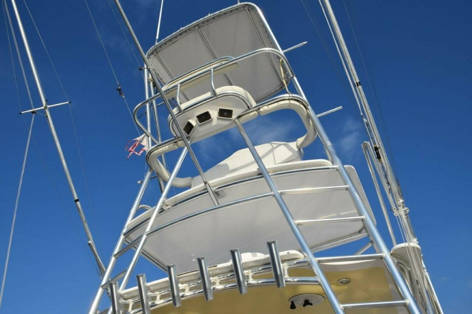 Custom Carolina-Dixon Boatworks Express 2008-OSPREY Stuart-Florida-United States-Gap Tower With Hardtop And Molded Cockpit Spreader Lights Beneath Tower Seat.-5806554 | Thumbnail