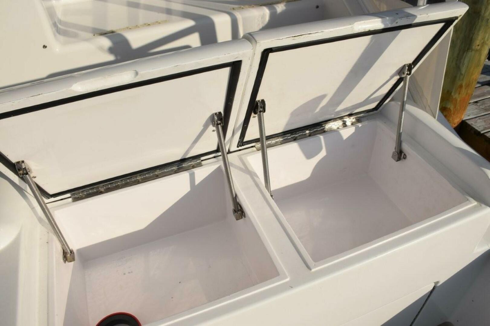 Custom Carolina-Dixon Boatworks Express 2008-OSPREY Stuart-Florida-United States-Storage Boxes With Gasketed Tops In Tackle Center-5806565 | Thumbnail