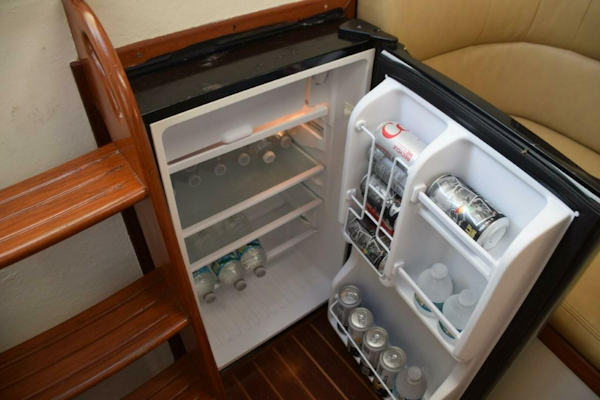 Custom Carolina-Dixon Boatworks Express 2008-OSPREY Stuart-Florida-United States-Mini Fridge With Small Freezer Section On Top-5806588